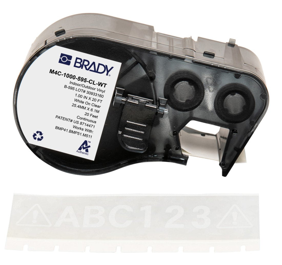 Bmp41/Bmp51/Bmp53/M511 Label Printer Tape