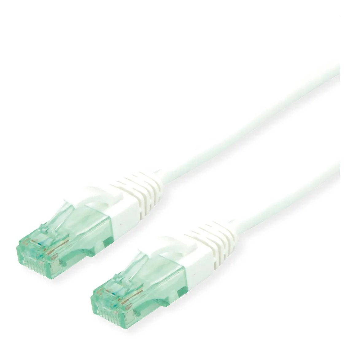 Roline Rm Cable De Red Cat.6a Utp, Wei, 0,3 M