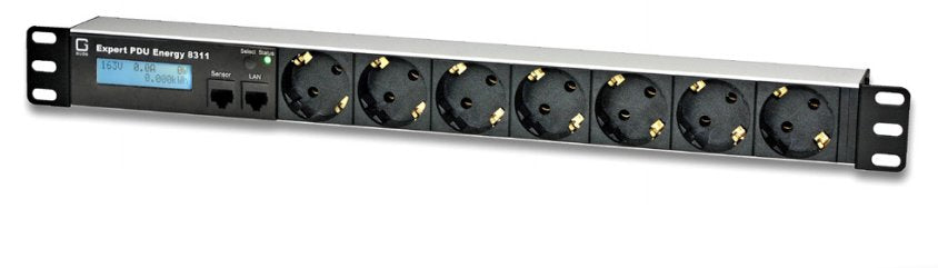 Gude 8311-1 Metered Pdu, 7vías, Con Integrierten Mess- Auswertungsmglichkeiten