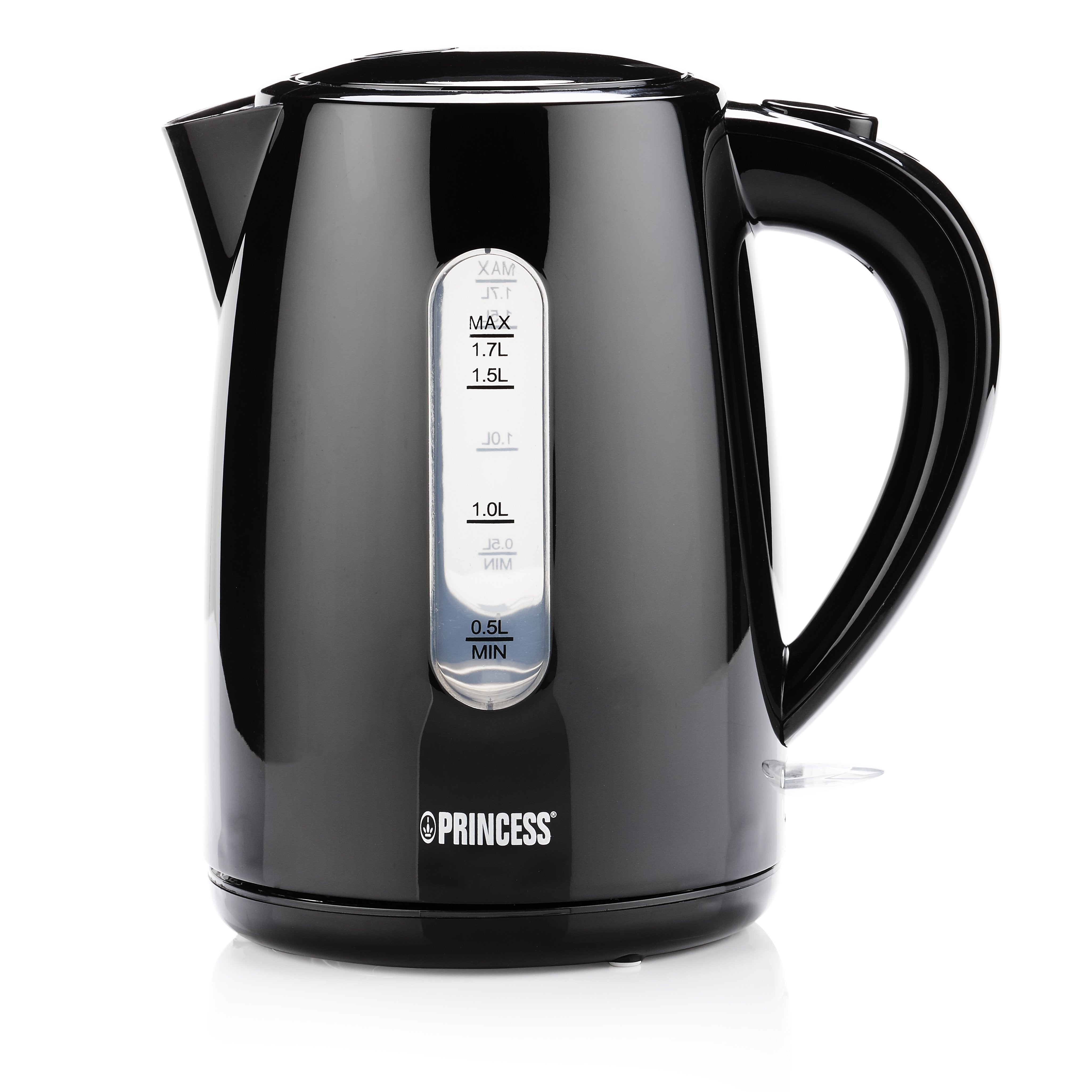 EAN 8713016031495 - Princess 236017 tetera eléctrica 1,7 L 2200 W Negro imagen 1