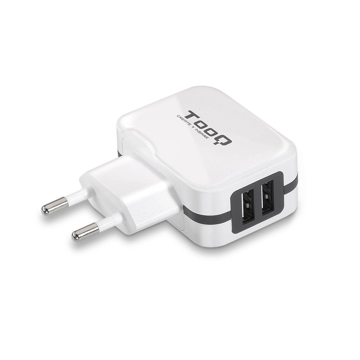 EAN 8433281007291 - TooQ TQWC-1S02WT cargador de dispositivo móvil GPS, MP3, MP4, Teléfono móvil, Consola de juegos portátil, imagen 1