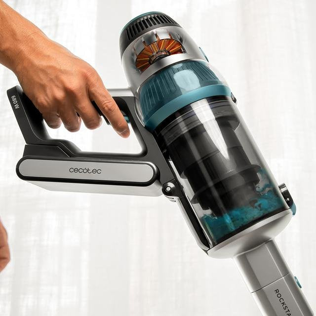 Aspiradora Cecotec Conga Rockstar 1600 Advance Sin Cables / Sin Bolsa Azul