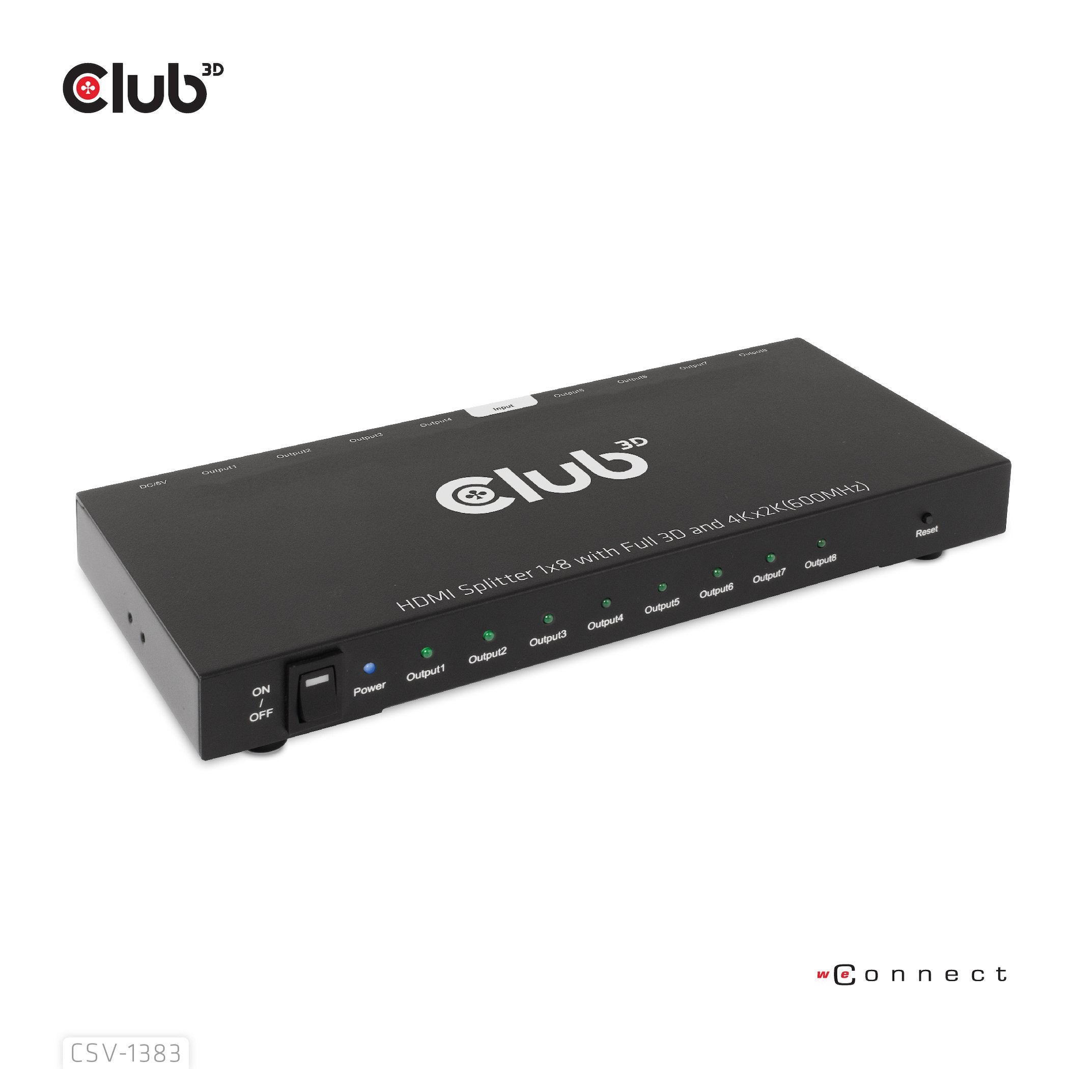 EAN 8719214472771 - CLUB3D CSV-1383 divisor de video 8x HDMI imagen 2