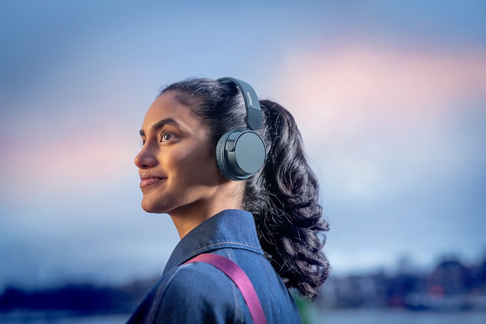 Auricular Philips Tah4209bl/00 Azul Bluetooth