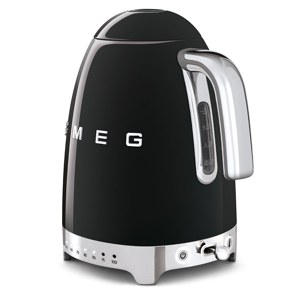EAN 8017709231309 - Smeg KLF04BLEU tetera eléctrica 1,7 L 2400 W Negro imagen 3
