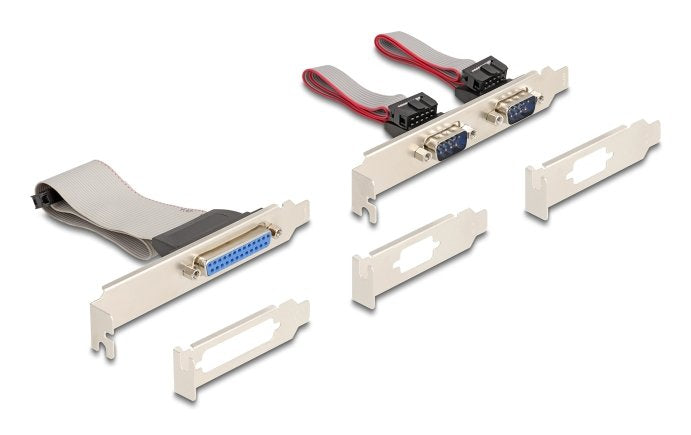 Delock Mini Pcie E/S Pcie Tamaño Completo 1 X En Paralelo, 2 X Seriel, Tarjeta De Interfaz 95277