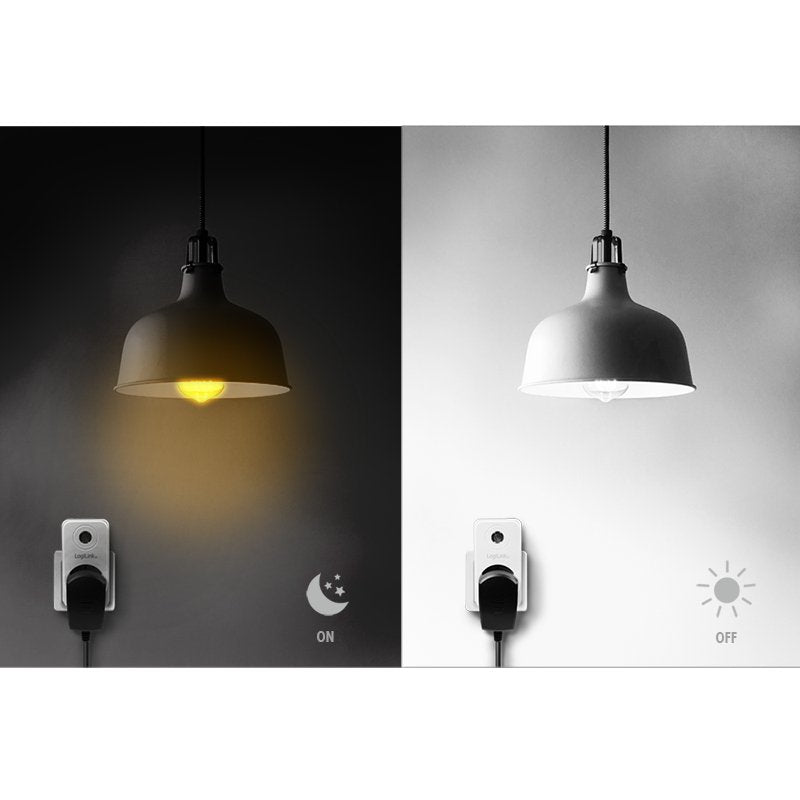 Logilink Pa0263 Interruptor Crepuscular Blanco 230 V