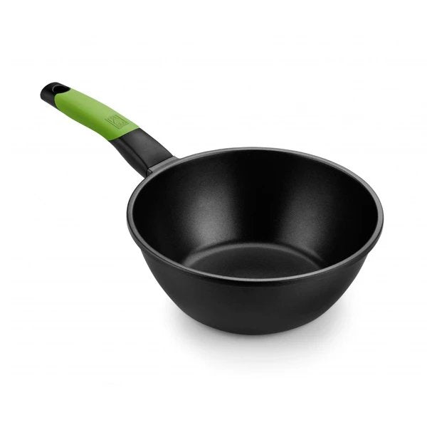 Bra Wok Prior A121472,24cm,3l,Espesor 5.5mm,Aluminio Fundido,Teflon Antiadherente