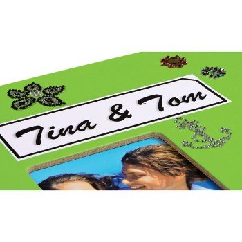 Hama "Fine Art" Spiral Kiwi 28x24 50 Páginas Negras 113682