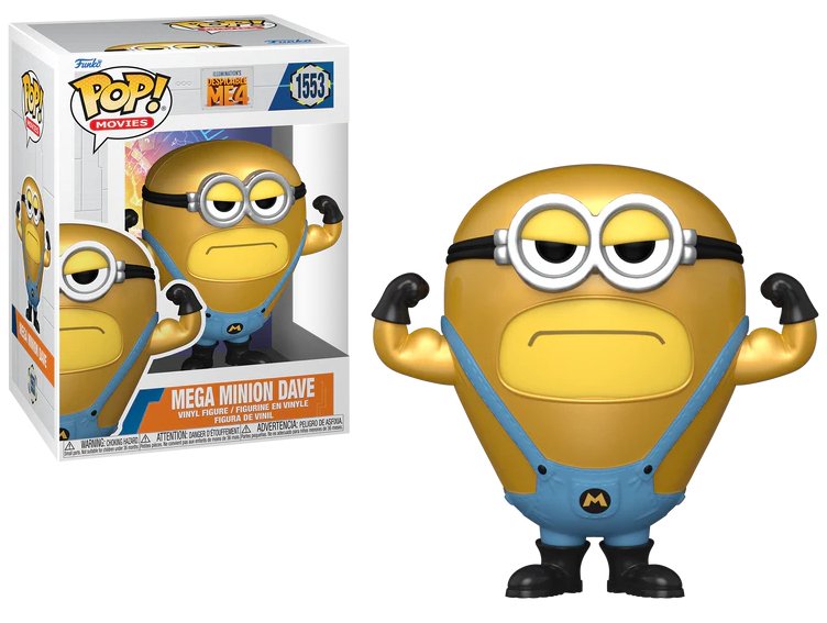 Funko Pop Cine Despicable Me 4 Mega Minion Dave 76049