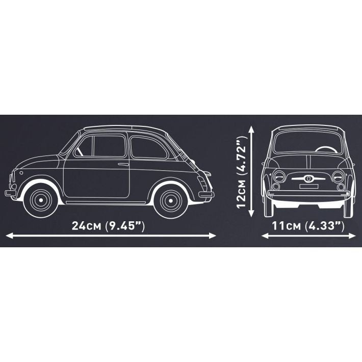 EAN 5902251243531 - COBI Fiat Abarth 595 - Executive Edition imagen 10