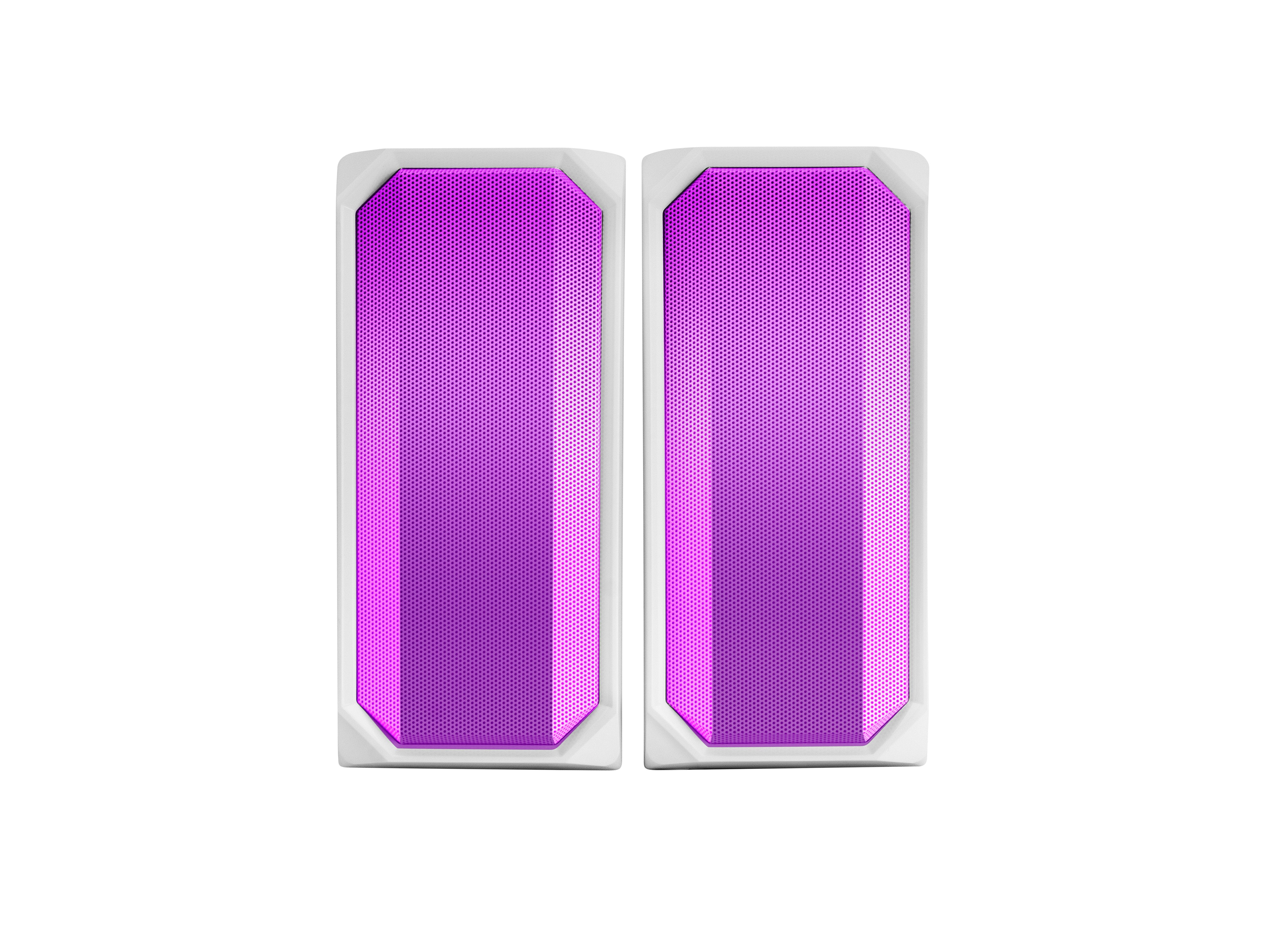 Altavoces Con Bluetooth Mars Gaming Msrgbw 15w 2.0 Blancos