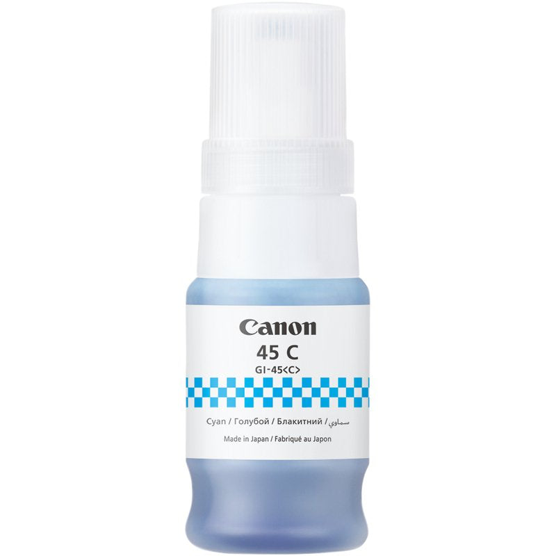 Canon Gi45 Cyan Botella De Tinta Original - Gi45c/6285c001