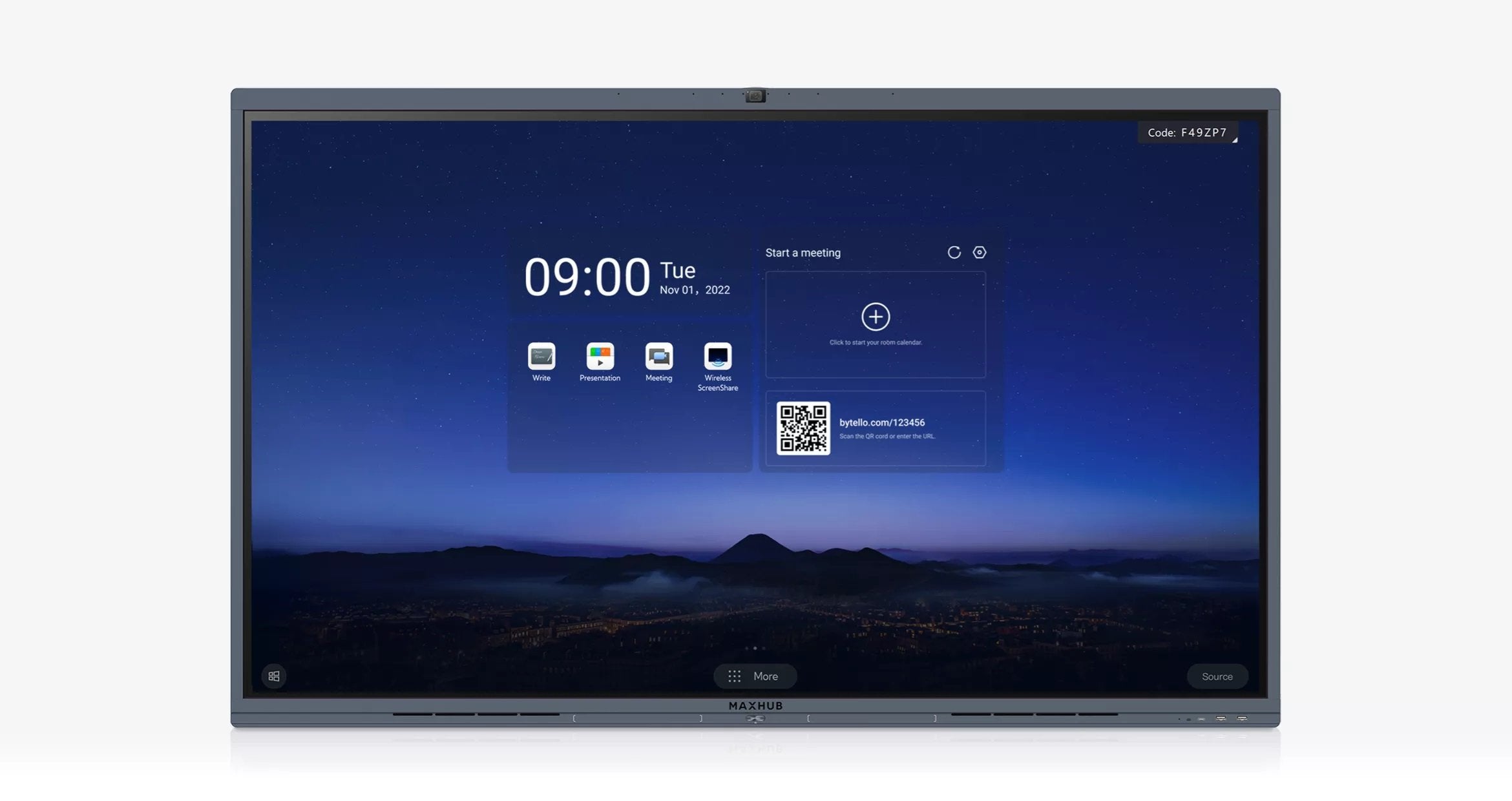 Pantalla Videoproyeccion Maxhub 75 C7530
