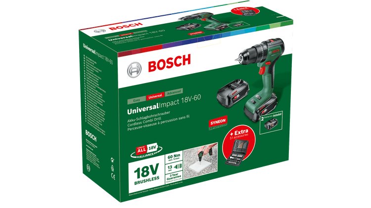 EAN 4053423236217 - Bosch 0 603 9D7 106 taladro 1900 RPM Sin llave 1,3 kg Negro, Verde imagen 3