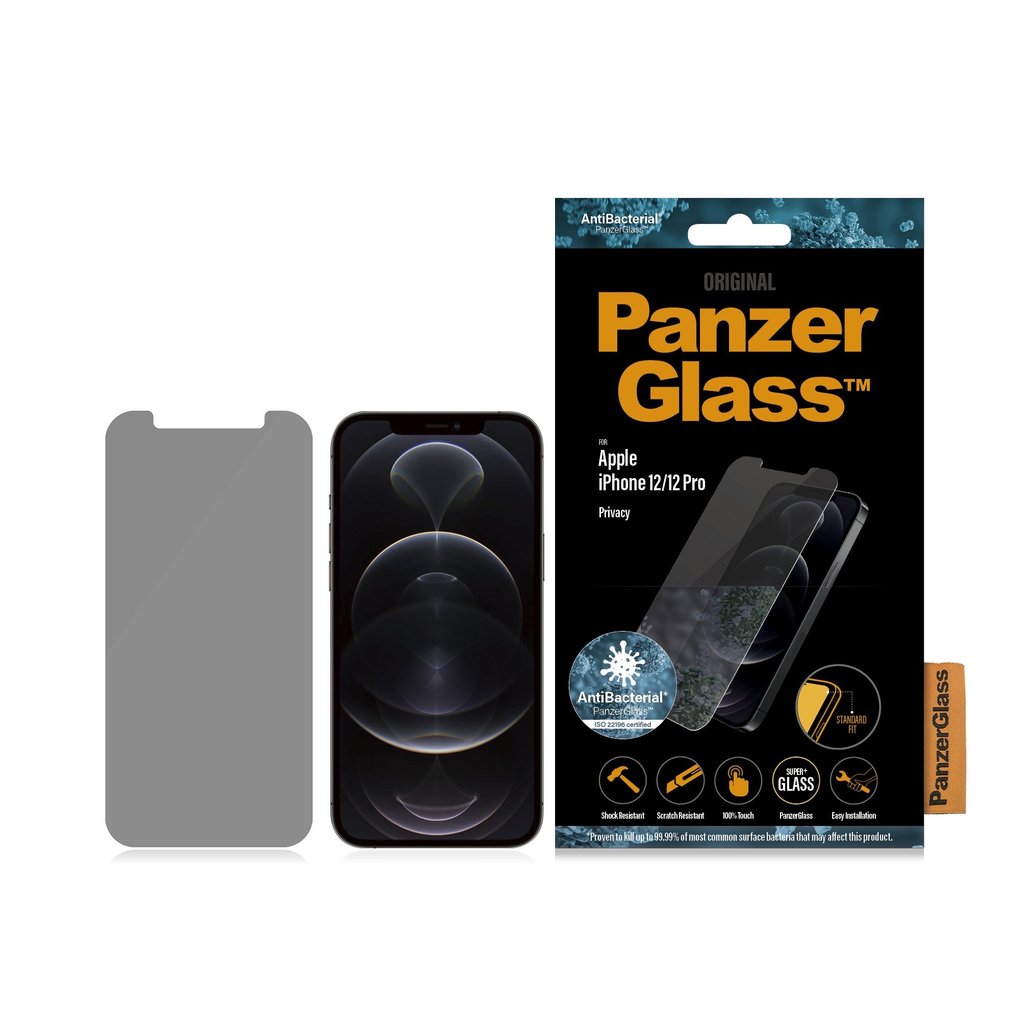 Panzerglass Vidrio Blindado De Privacidad Iphone 12 | 12 Pro