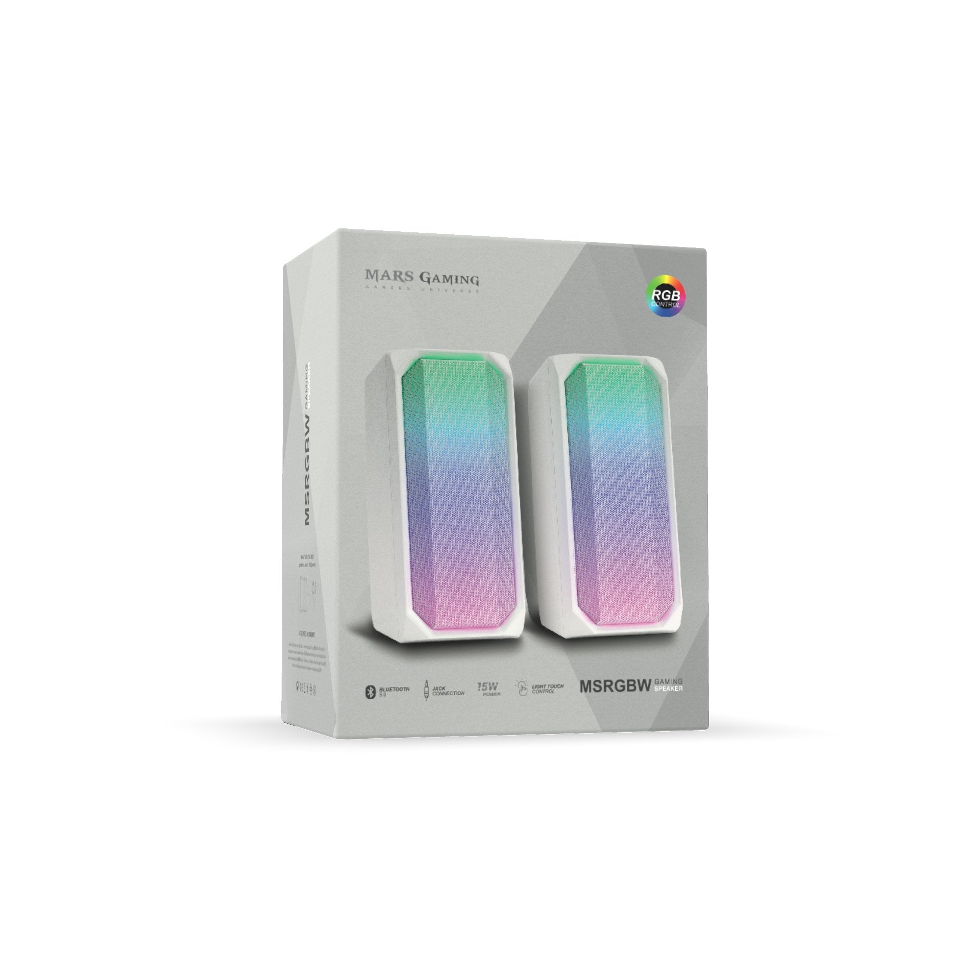 EAN 8437023094020 - Mars Gaming MSRGBW altavoz Blanco Inalámbrico y alámbrico imagen 10