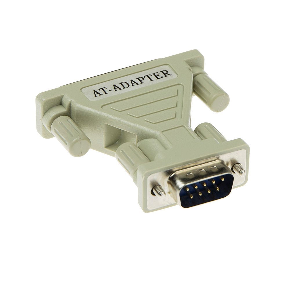 Adaptador D-Sub 9 Pines Macho A 25 Pines Hembra Moldeado