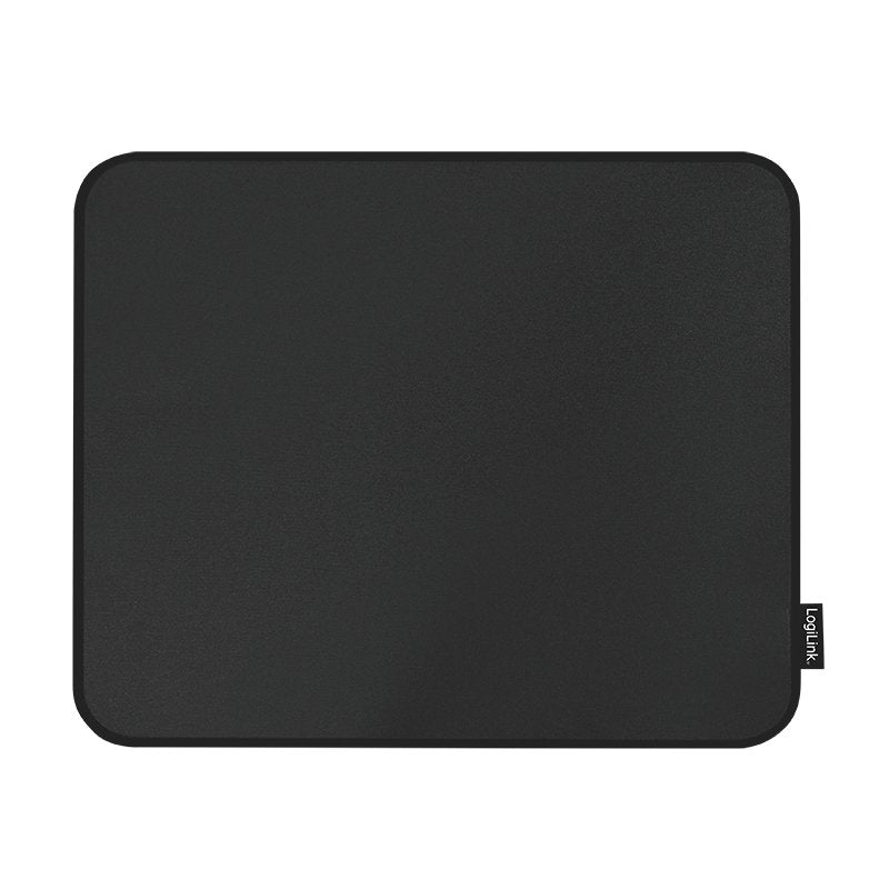 Logilink Alfombrilla Para Ratón, Bordes Cosidos, 320x270mm, Negro, Talla L