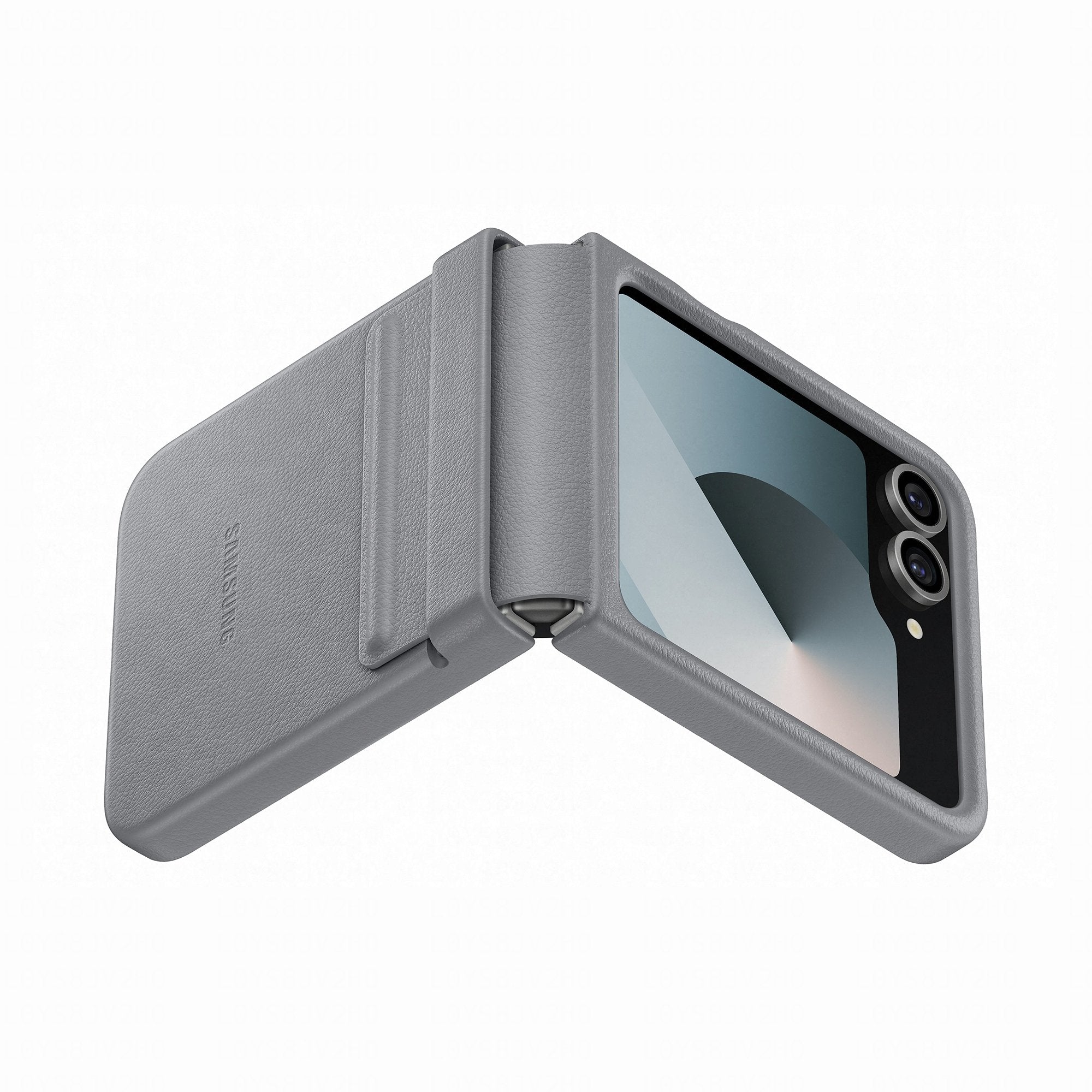 EAN 8806095611907 - Samsung EF-VF741PJEGWW funda para teléfono móvil 17 cm (6.7") Gris imagen 2