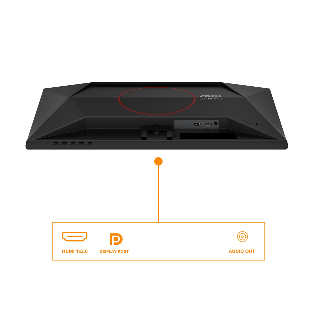 EAN 4038986642576 - AOC G4 25G42E pantalla para PC 62,2 cm (24.5") 1920 x 1080 Pixeles Full HD LED Negro, Rojo imagen 3