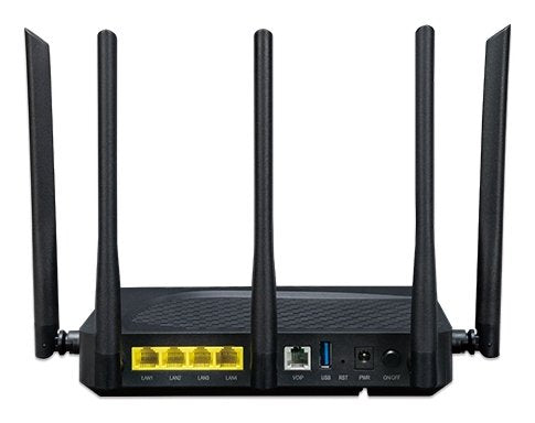 Planet Xgpn-400axv Xg-Pon Hgu 4gbe-Ports 3000 Mbit/S 802.11ax Wireless 1fxs-Port