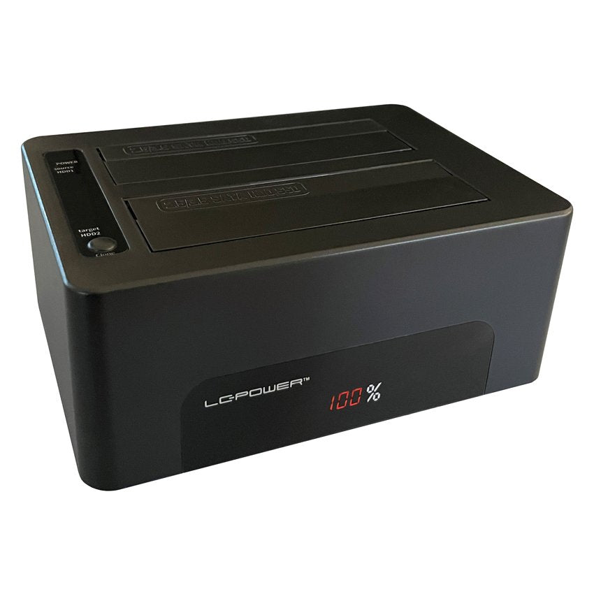 EAN 4260070128592 - LC-Power LC-DOCK-U3-V base de conexión para disco duro USB 3.2 Gen 1 (3.1 Gen 1) Type-B Negro imagen 1