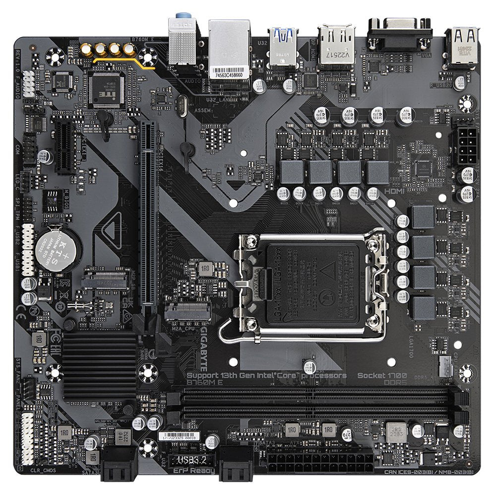 EAN 4719331856052 - GIGABYTE B760M E placa base Intel B760 LGA 1700 micro ATX imagen 4