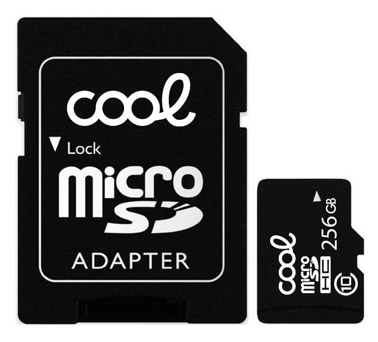 Cool Tarjeta Memoria Micro Sd Con Adaptador X256 Gb (Clase 10)
