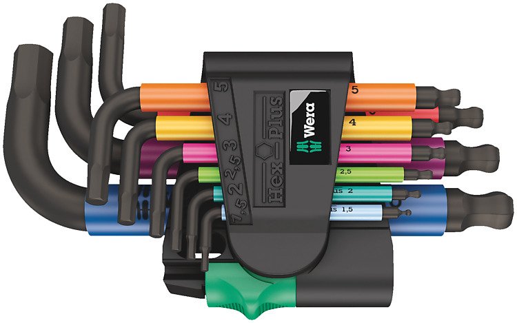 Wera 05133164001 Llave Hexagonal Juego De Llaves Allen Métrico 9 Pieza(S)