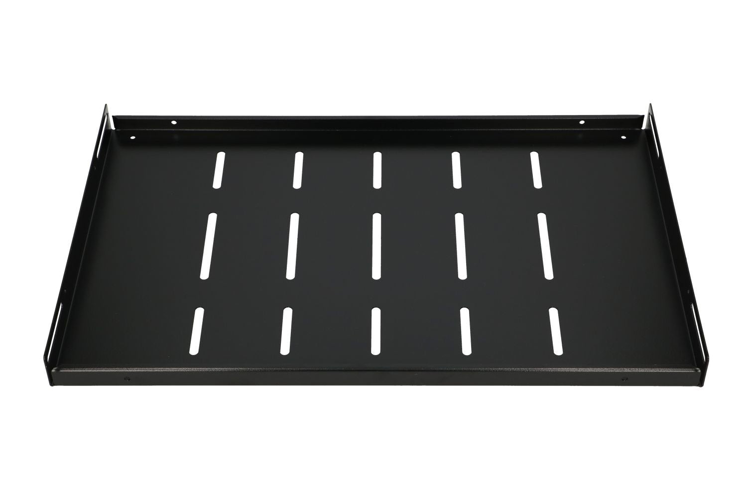 EAN 5903148912738 - Extralink SHELF 1U FOR WALL CABINETS 19\" 300MMX1U BLACK Cajón metálico para rack imagen 3
