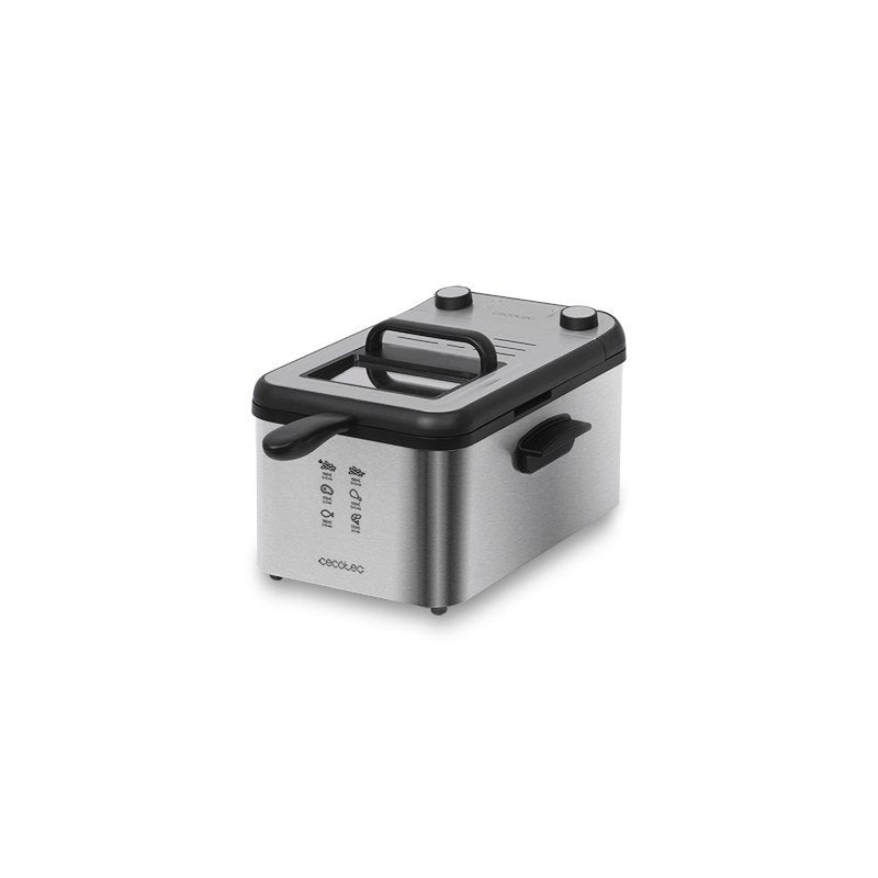 EAN 8435484030717 - Cecotec CleanFry Infinity 3000 Sencillo 3 L Independiente 2400 W Freidora Acero inoxidable imagen 12