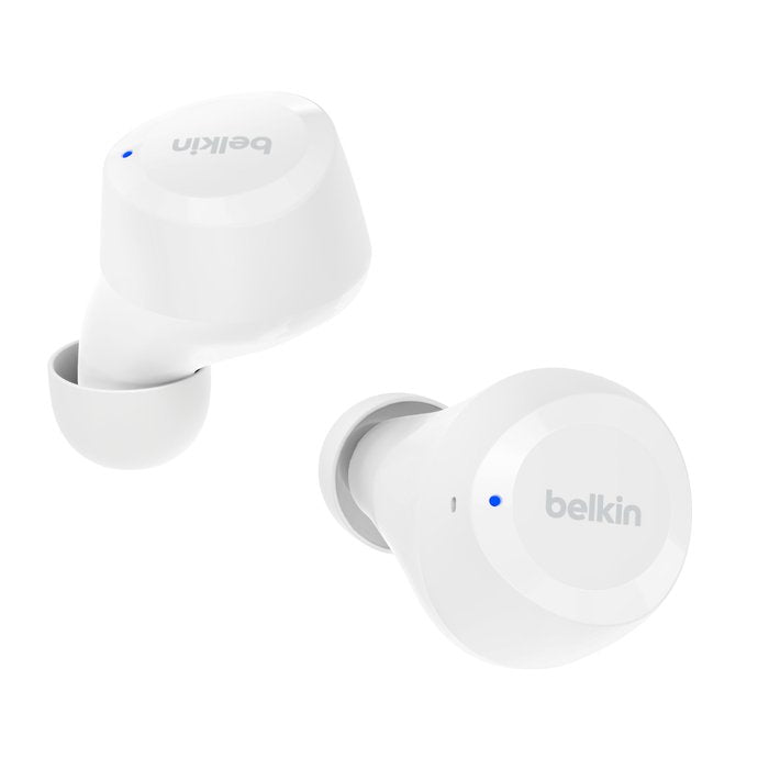 Auriculares Belkin Soundform Bolttrue Inalámbricos-Blanco Auc009btwh