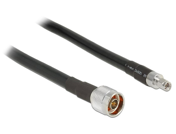 Delock Cable De Antena De Macho N Macho Rp-Sma Cfd400 Llc400 2 M De Baja Pérdida