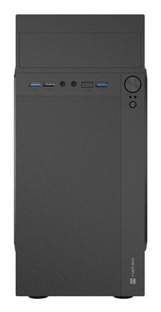 Caja Pc Natec Pc Case Helix Usb C Matx Mini Tower Black