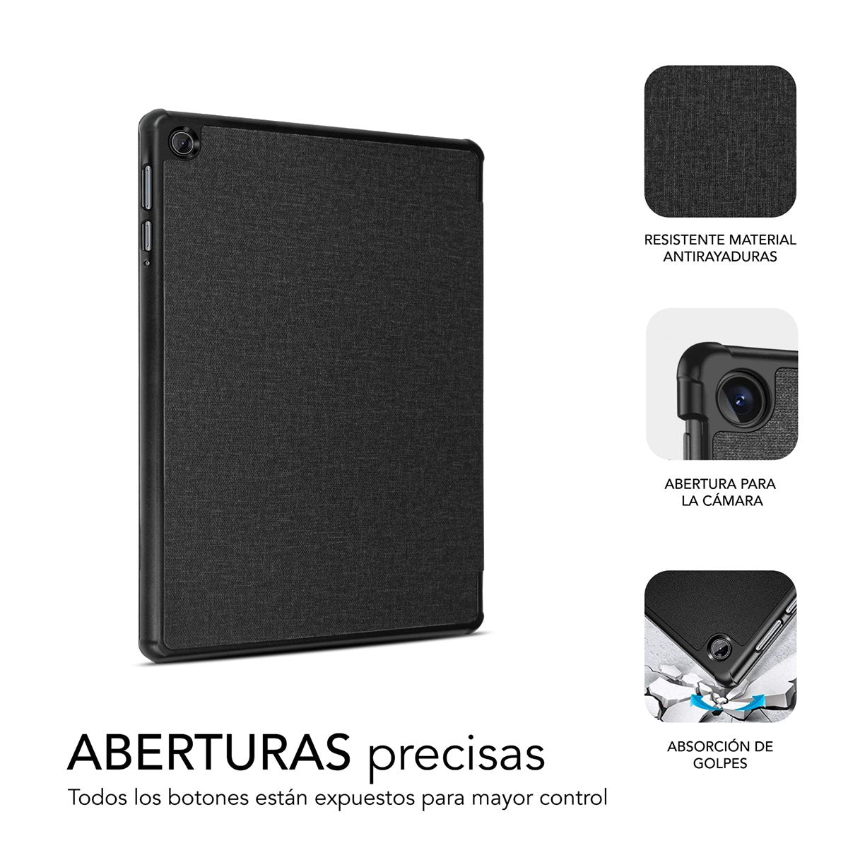 EAN 8436586742065 - SUBBLIM SUBKT4-BTPI60 26,2 cm (10.3") Folio Negro imagen 3