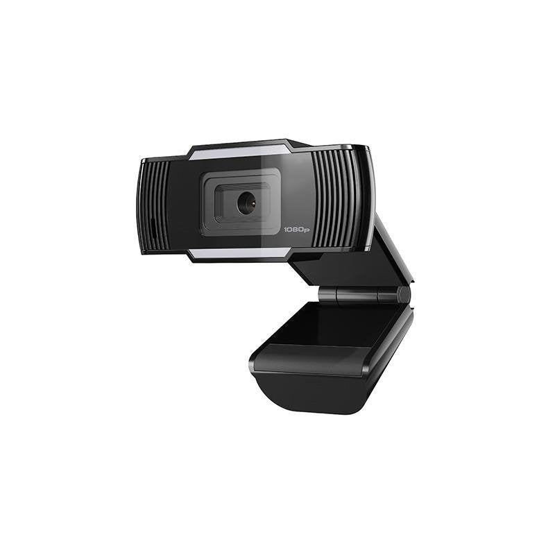 Webcam Con Micrófono Natec Lori Plus Full Hd 1080p Campo Visual 65º Enfoque Automático 30fps Cable Usb 150cm