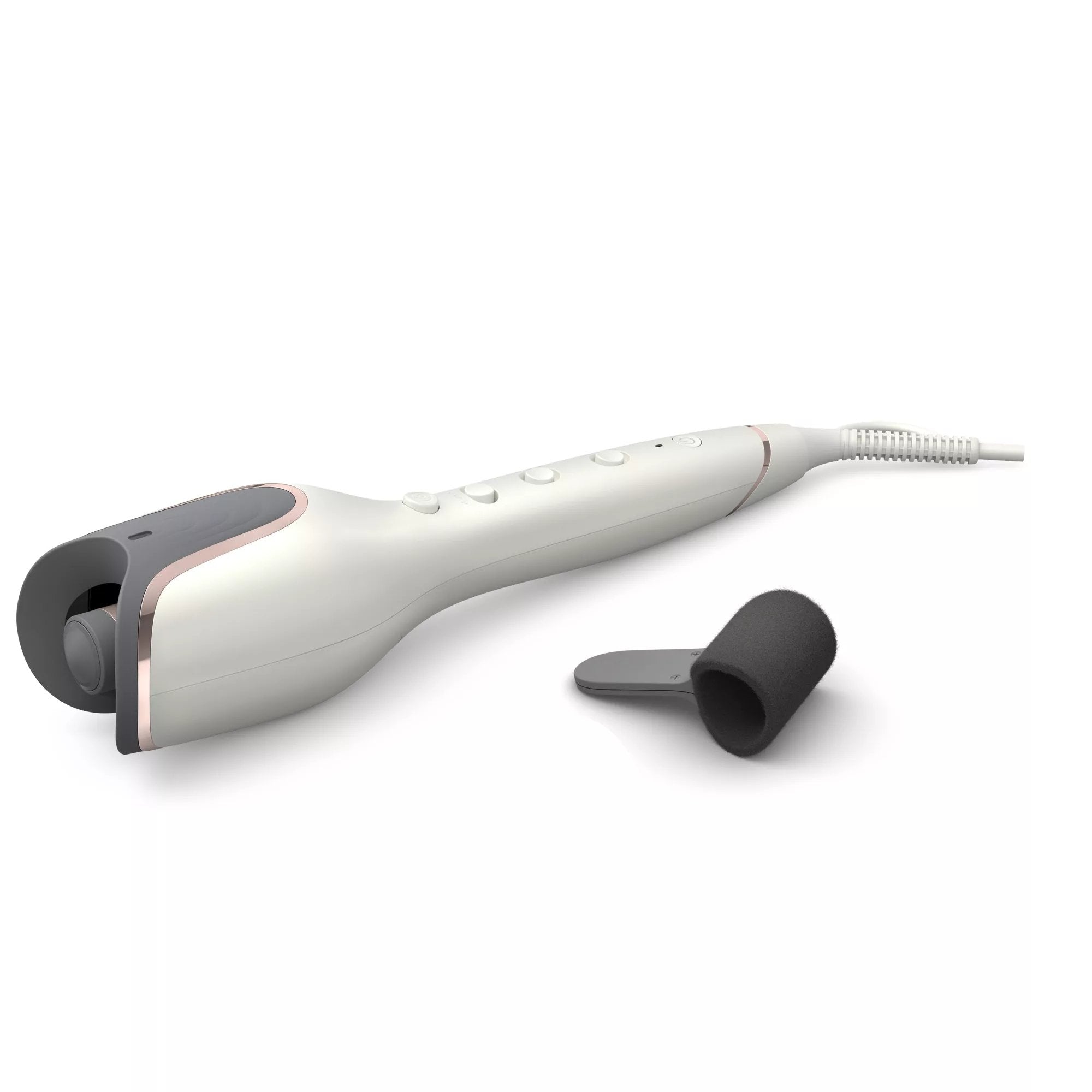 Bhb878-00 Automatic Curling Iron Moistureprotect Ceramic And Keratin Ionic 27 Options Blanco