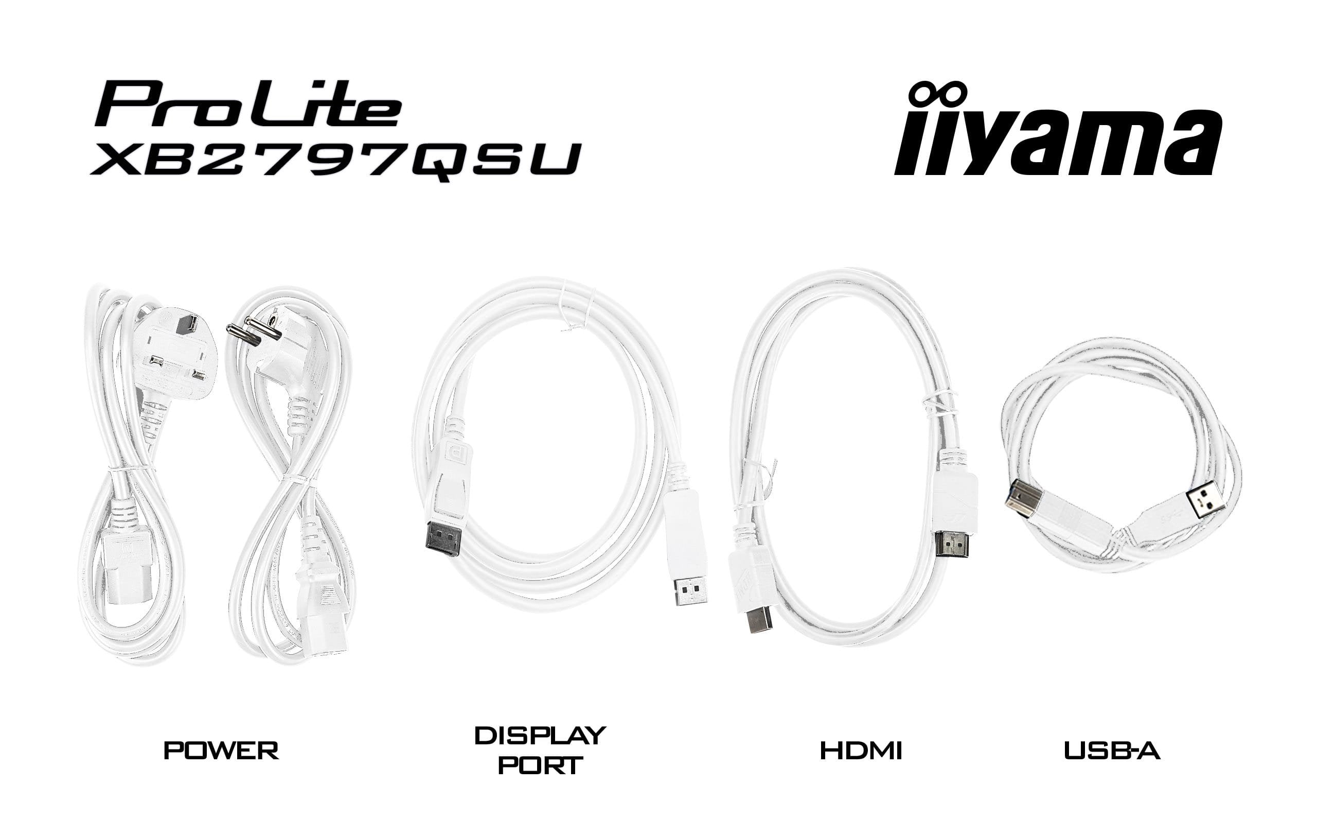 Iiyama 68.6cm 27" Xb2797qsu-W1 16:9 2xhdmi+Dp+2xusb-C