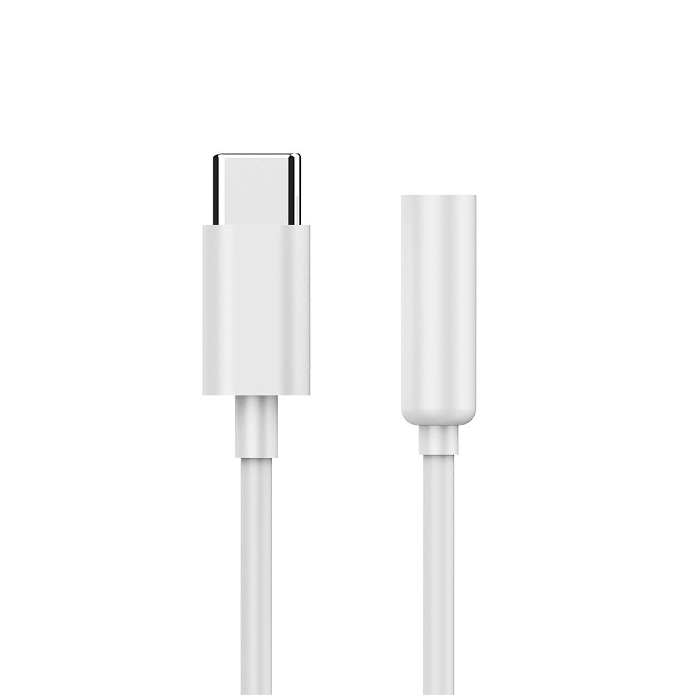 EAN 8716309129732 - Gembird GMB Audio A-CM-3.5F-01 cable de audio 0,1 m 4-pins 3.5 mm USB Tipo C Blanco imagen 2
