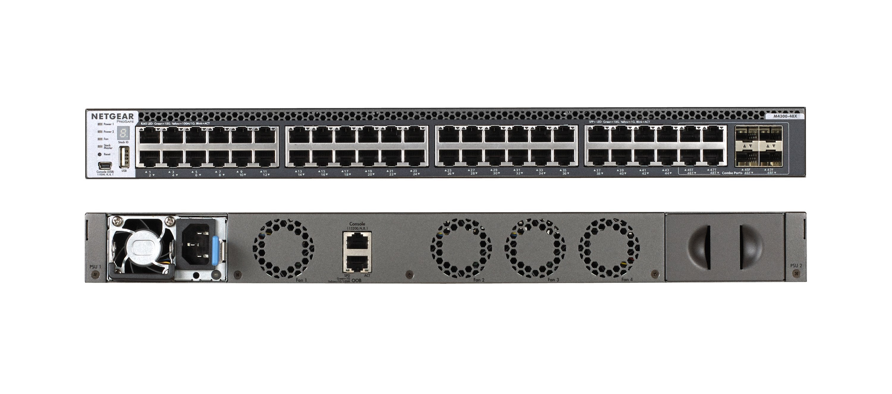 EAN 0606449114607 - NETGEAR XSM4348CS Gestionado 10G Ethernet (100/1000/10000) 1U Gris imagen 1