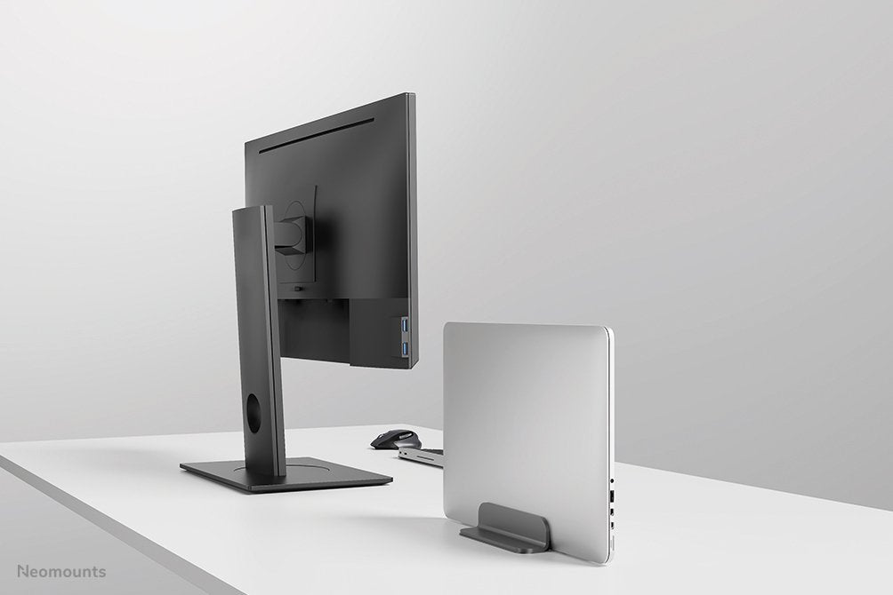 Soporte Vertical Newstar Hasta 17 "Max 5kg, Plata