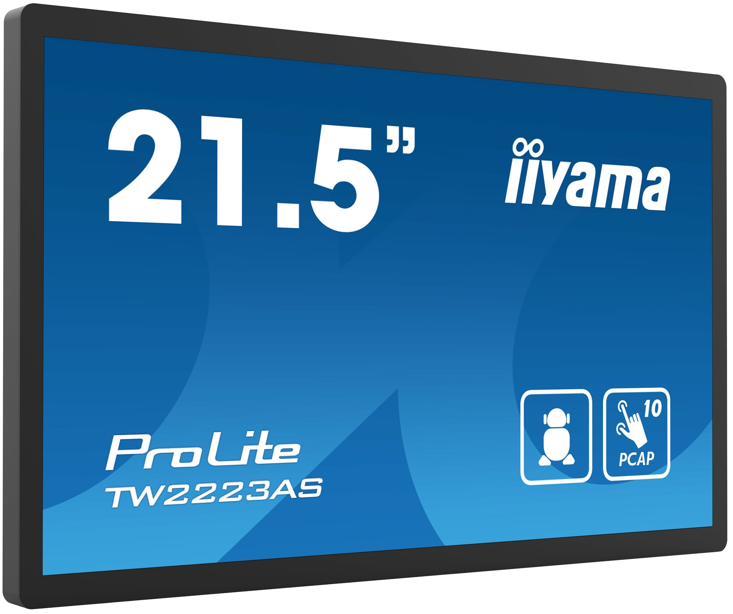 EAN 4948570124787 - iiyama TW2223AS-B2 pantalla para PC 54,6 cm (21.5") 1920 x 1080 Pixeles Full HD Pantalla táctil Negro imagen 1