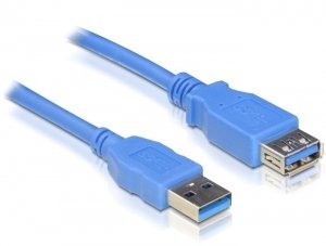EAN 4043619825387 - DeLOCK USB 3.0-A M/F - 1m cable USB USB A Azul imagen 1