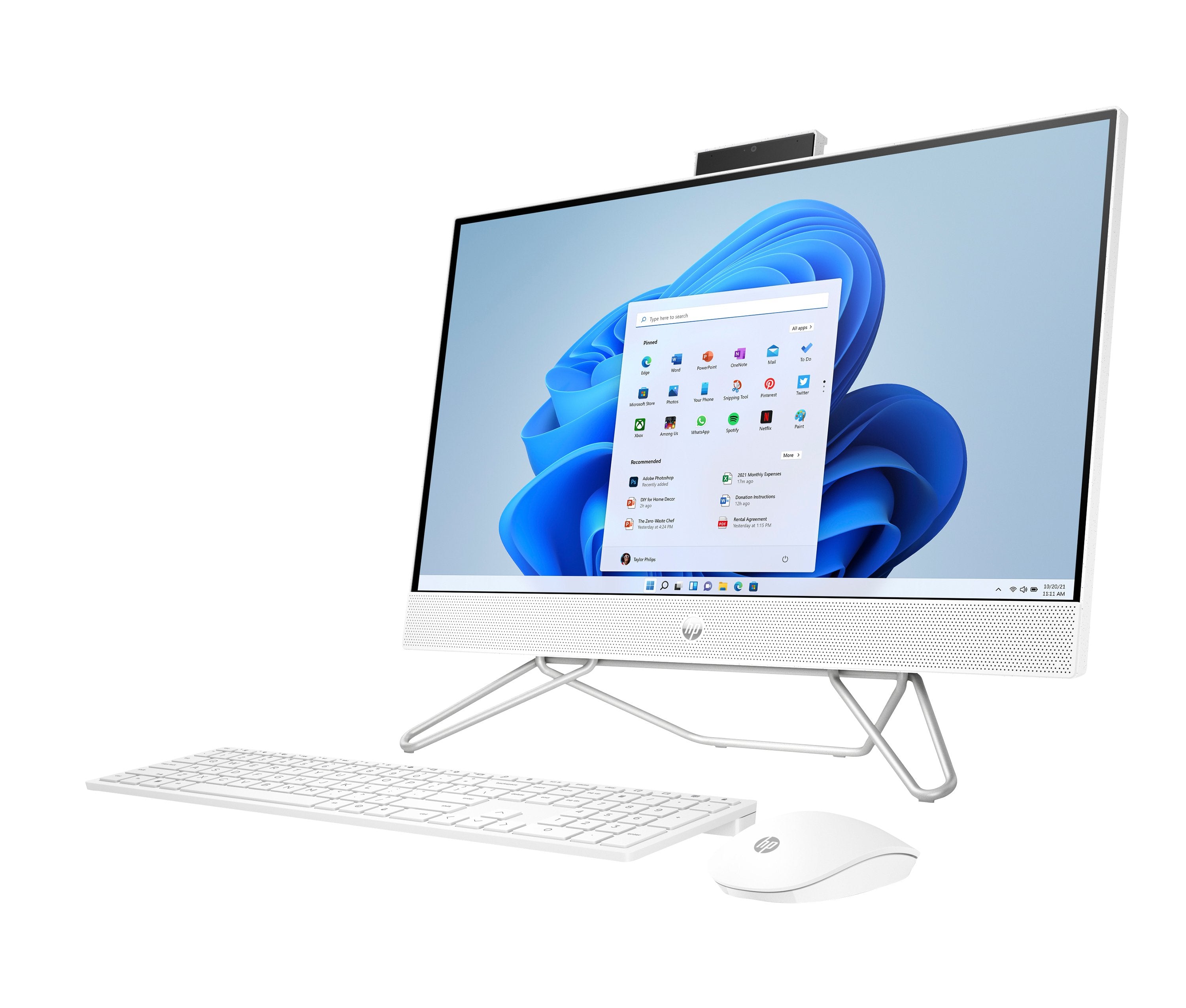 Pc All In One Hp 24-Cb1068ns Intel Core I3-1215u 8gb 512gb Ssd 23.8' Win11