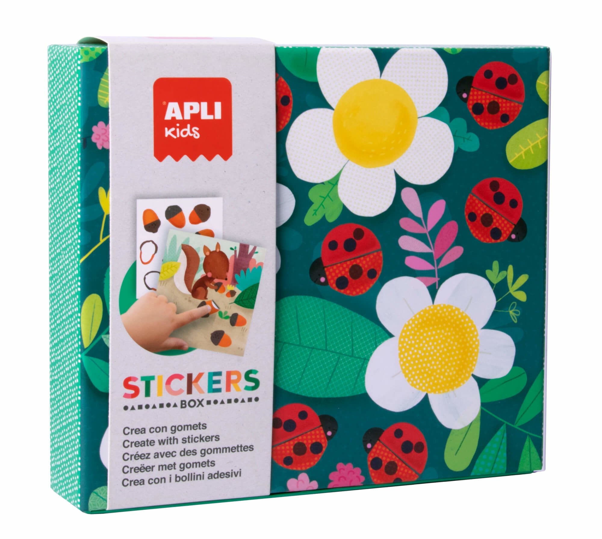 EAN 8410782183624 - APLI Kids Stickers Juego de mesa Emparejamiento imagen 1