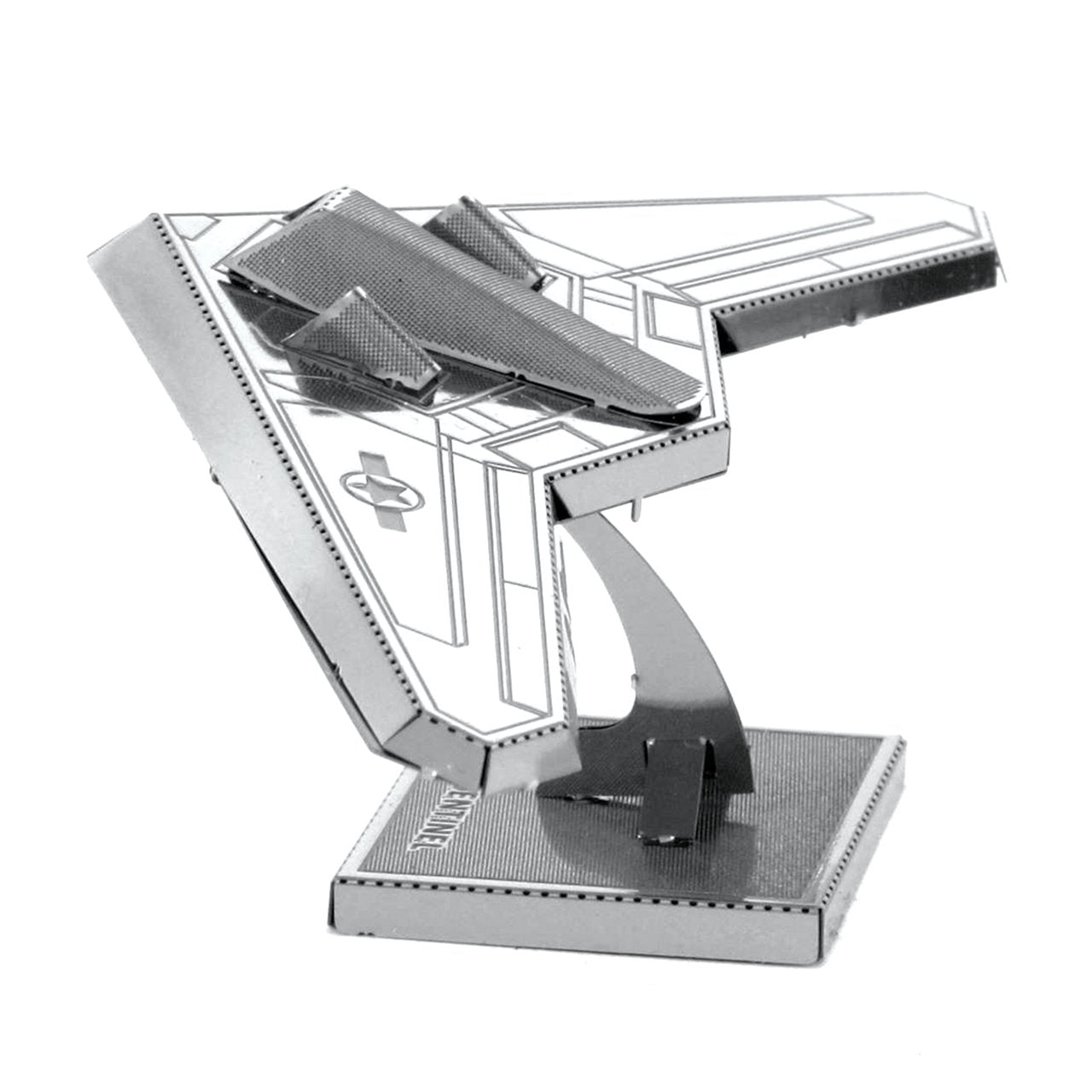 EAN 0032309010268 - Metal Earth RQ-170 Sentinel Maqueta de avión de ala fija Kit de montaje imagen 4