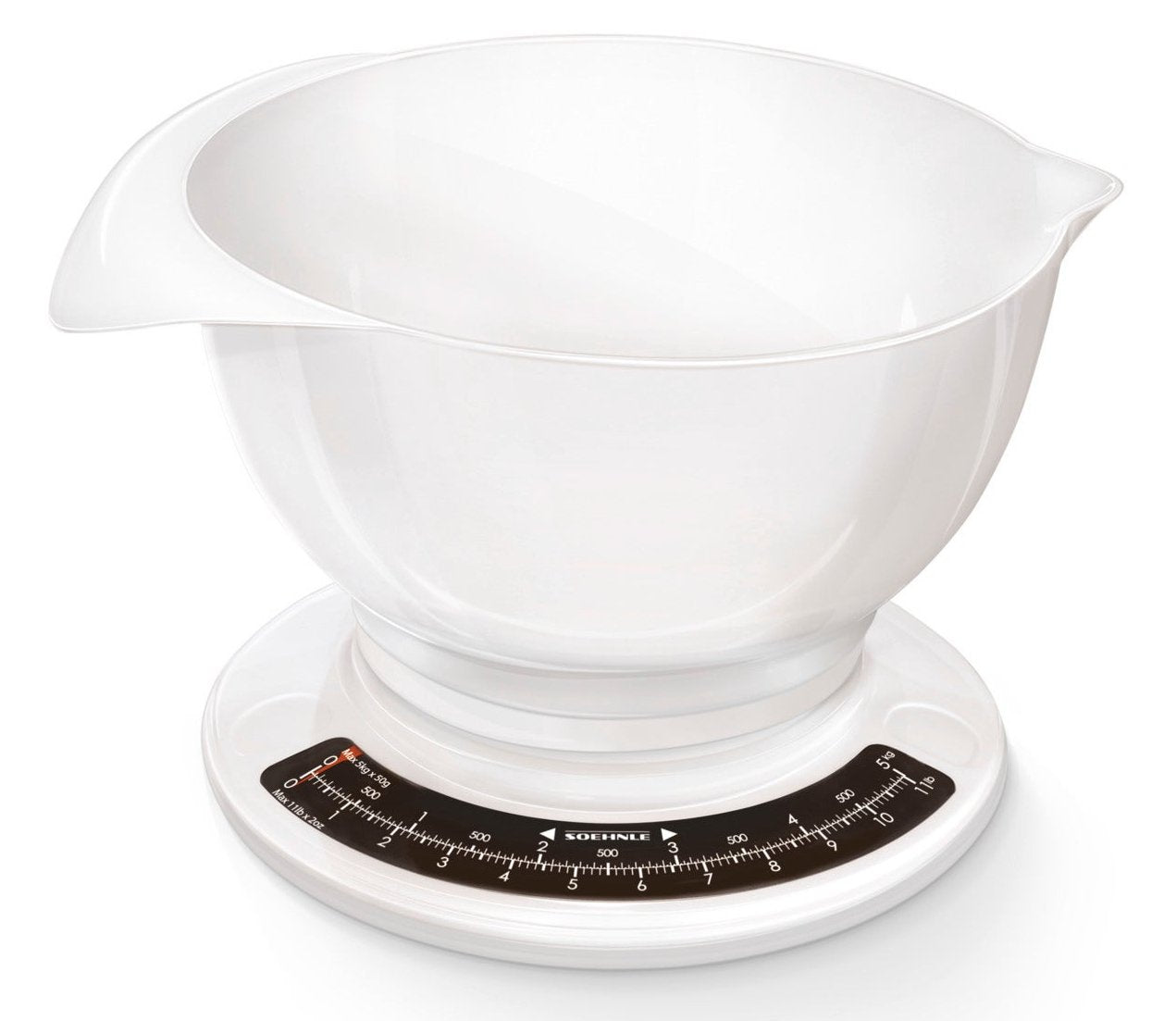 EAN 4006501650542 - Soehnle Culina pro Blanco Encimera Alrededor Báscula de cocina mecánica imagen 1