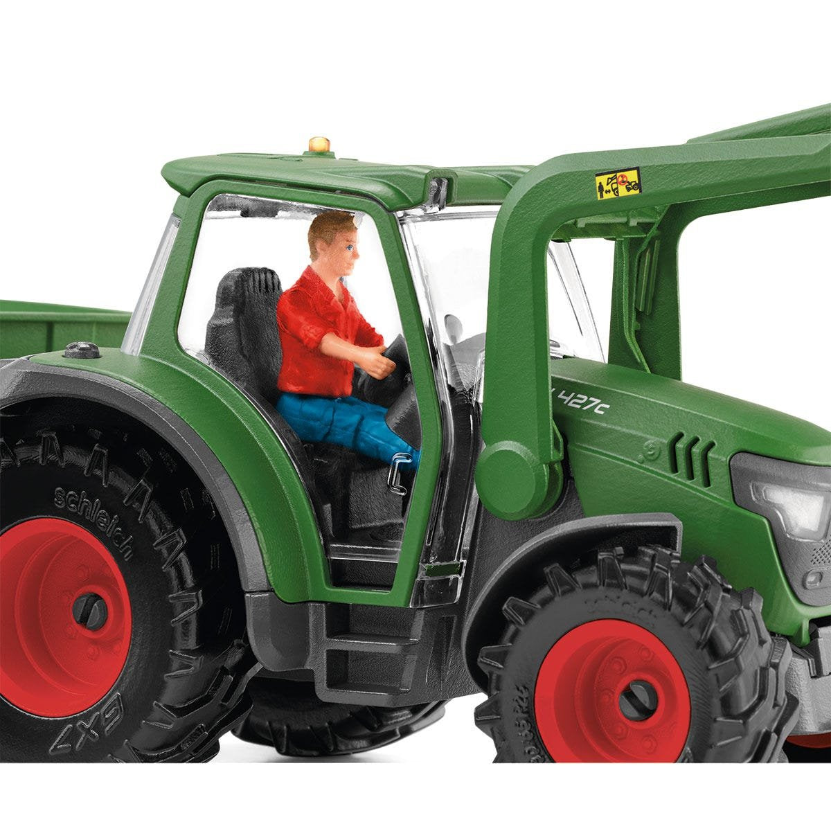 Schleich 42608 Farm World Tractor Con Remolque