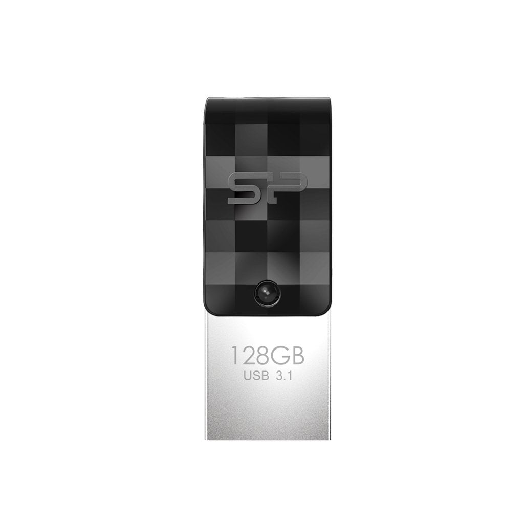 Pendrive Silicon Power 128gb Usb3.1 + Typ C C31 Black